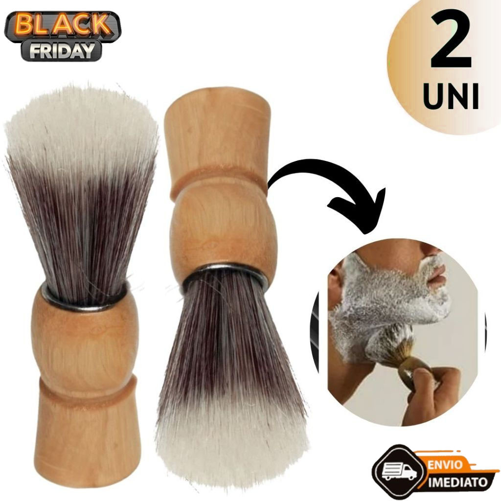 Pincel Para Barba Pincel Para Barbear Cerdas Macias Profissional