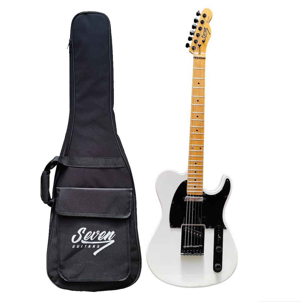Guitarra Telecaster Seven Stc-307 Wh Branca C/ Bag