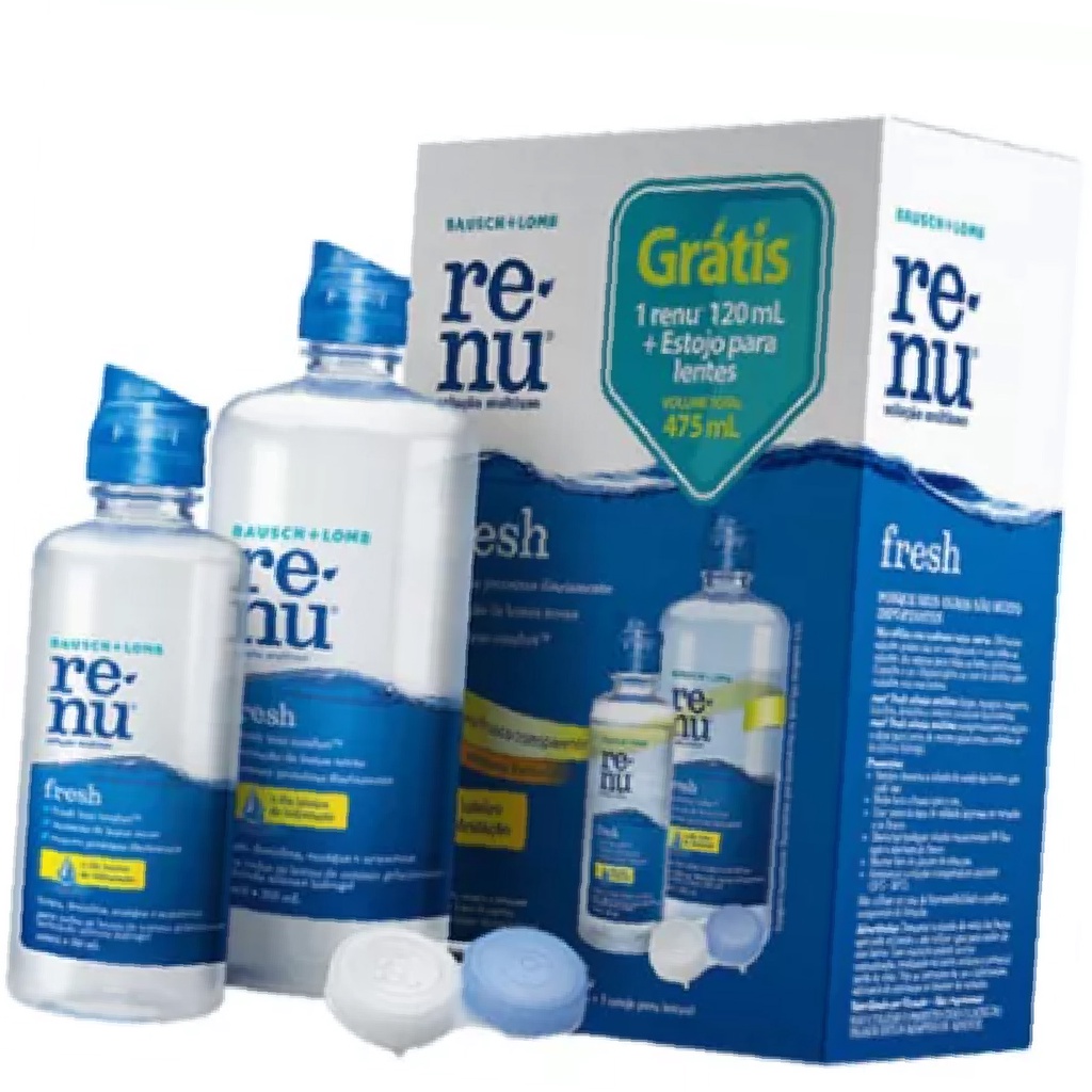 Renu Fresh 355 + 120 Ml - Solução Multiuso