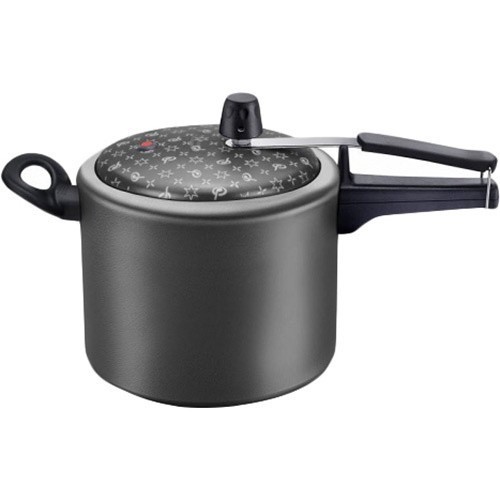Panela de Pressão Panelux 7 Litros Antiaderente Teflon Magnific Preta