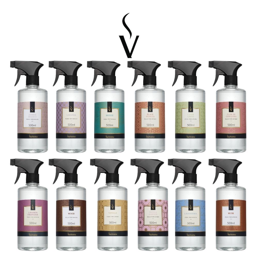 Água Perfumada Lavanda Via Aroma - 500ml