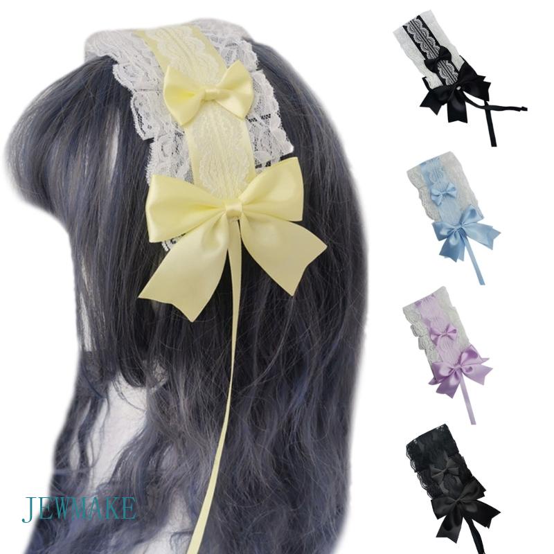 Jew Cosplay Party Lace Headband Sweet Girl Maid Hairband Hairpins Feminino Styling Accessorie