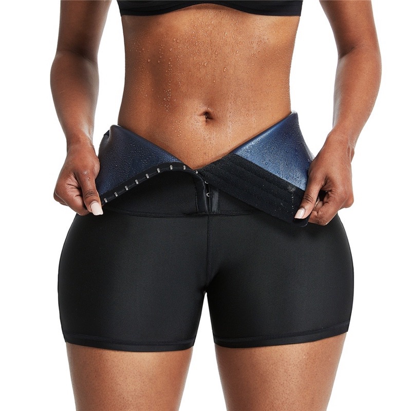 Cinta Modeladora Calças Short Sauna Emagrecimento Shorts Modeladora De Cintura Slim