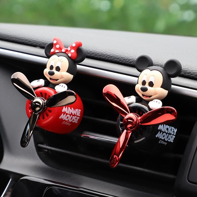 2026 Nova Saída De Ar Do Carro Série Mickey Decoração Interior Dos Desenhos Animados Suprimentos Decorativos