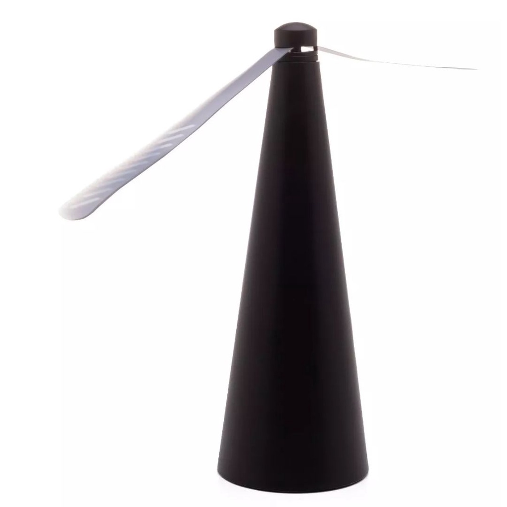 Ventilador Anti Moscas Repelente Portátil Preto, Prata, Rosê e Dourado - Lyor