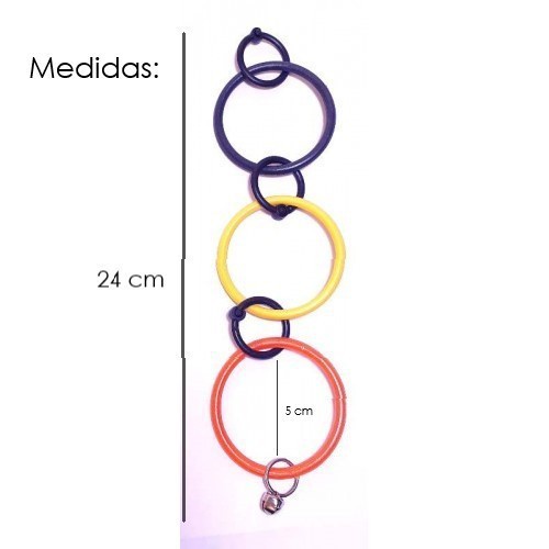 Argola Balanço Brinquedo para Periquitos ,Canarios, gould