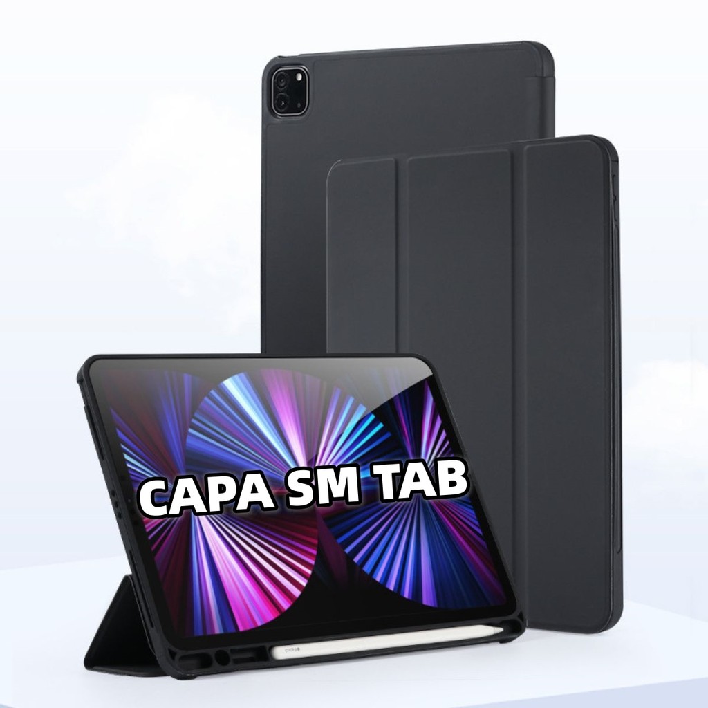 Capa para Tablet Samsung magnetico Compativel Samsung tablet A9+ 5G PLUS 11pol S6 S7 S8 lite LTE X210 Ultra Resistente