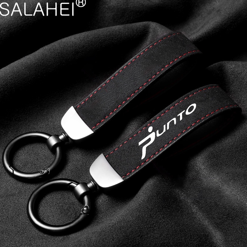 Para Fiat Punto 2 evo MK2 188 Carro Chaveiro Anti-Perda Emblema De Acessórios De Alta Qualidade 4S Mulheres Homens Presentes Charme