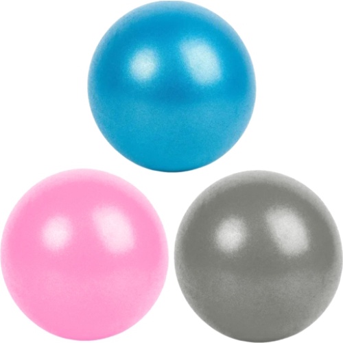 Bola de Pilates Toning Ball Yoga Overball 25 Cm Treino Fisioterapia Pilates e Ginastica
