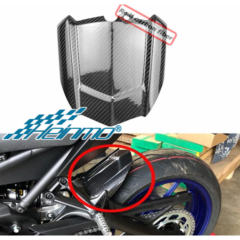 Para YAMAHA FZ09 MT09 FJ09 XSR900 2014-20 100 % Fibra De Carbono Traseiro Hugger Fender Paralama