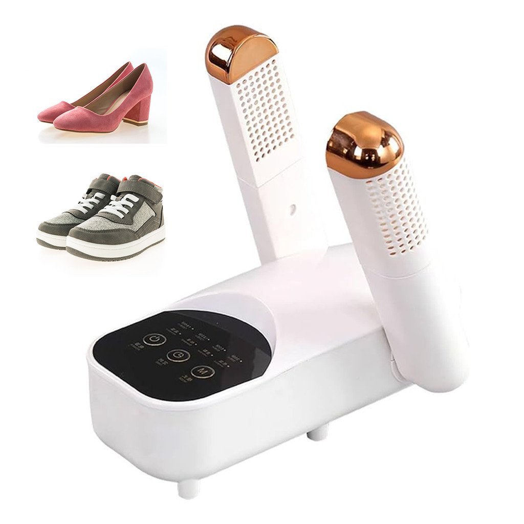 Secador de Tenis Sapato Eletrico Bota Meia Calçado Temporizador Multitemperatura  Previne Odor Limpeza Higienico