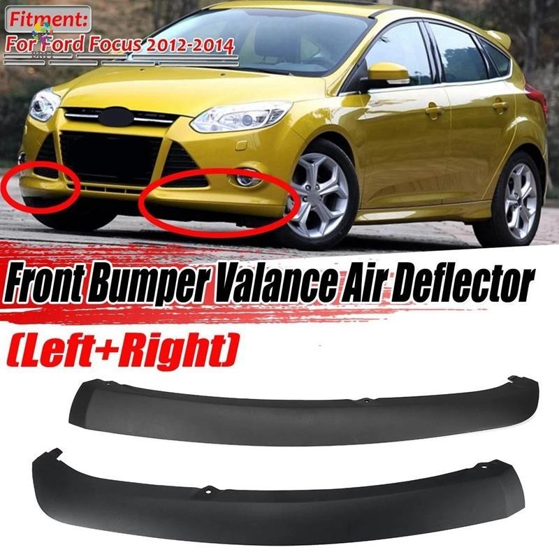 2Pcs Spoiler Labial Do Pára-Choques Dianteiro Painel De Válvula Inferior Queixo Ar Para O Ford Focus 2012-2014 FO1095244C CP9Z17626B