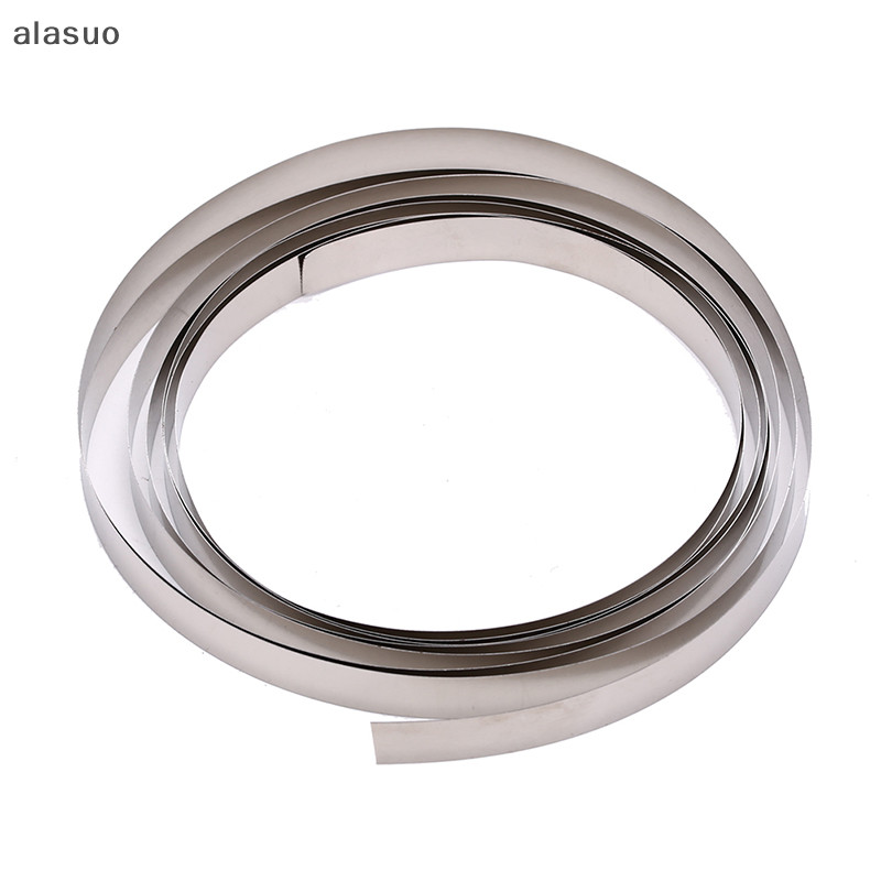 [alasuo] 2M 8mm x 0,15 fita de chapamento de níquel para soldagem do ponto da bateria de Li 18650 [BR]