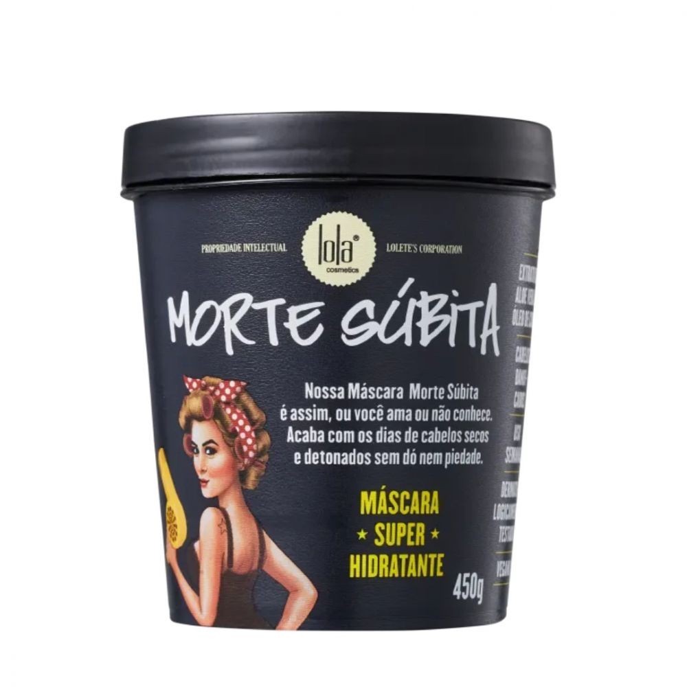 Máscara Capilar 450g Morte Súbita Lola Cosmetics Hidratação e Nutrição