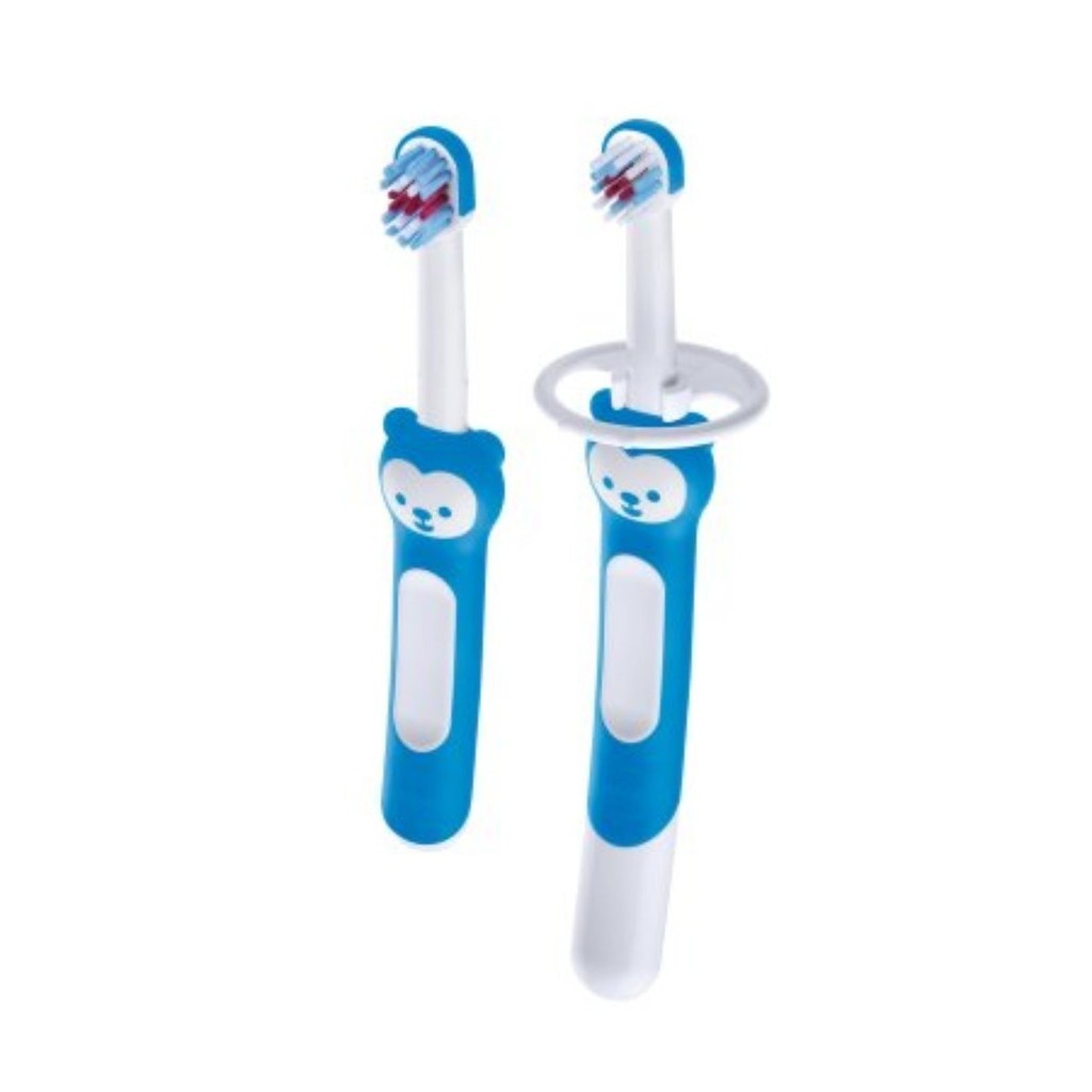 Escova Dental Mam Learn To Brush Set 5m+ Menino Infantil