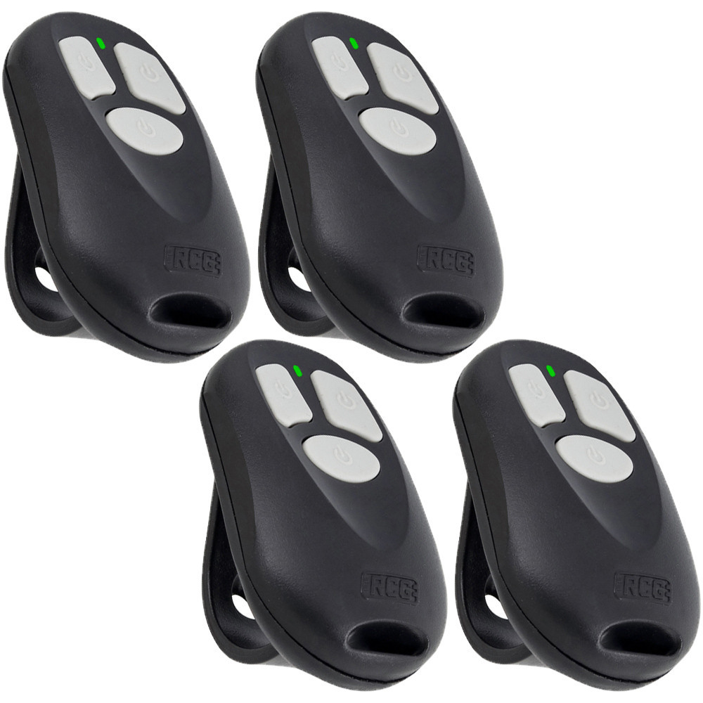 4 Controle Remoto 2 Canais Portão Eletronico 433mhz Rcg Seg Garen Ppa