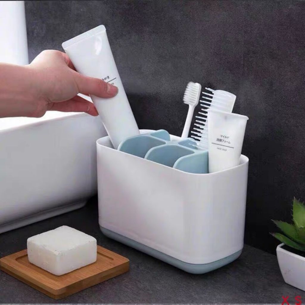 Organizador Porta Escova De Dentes Para Banheiro Pasta De Dentes De Banheiro Para Fio Dental
