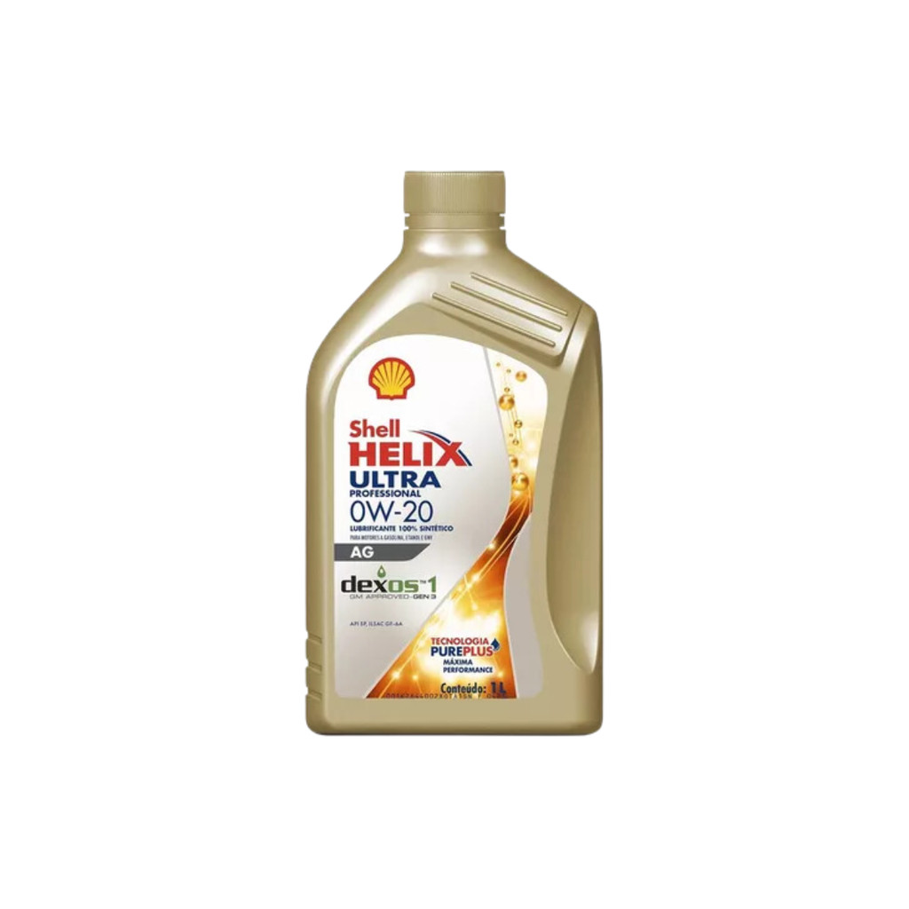 1L Óleo Motor Shell Helix Ultra 0W20 AG Dexos 1 Sintético