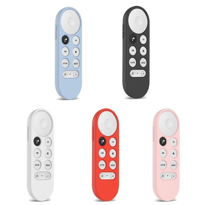 Google Capa Protetora Antiderrapante De Silicone Macia Para Controle Remoto Da TV 2020 Voice Remote Control