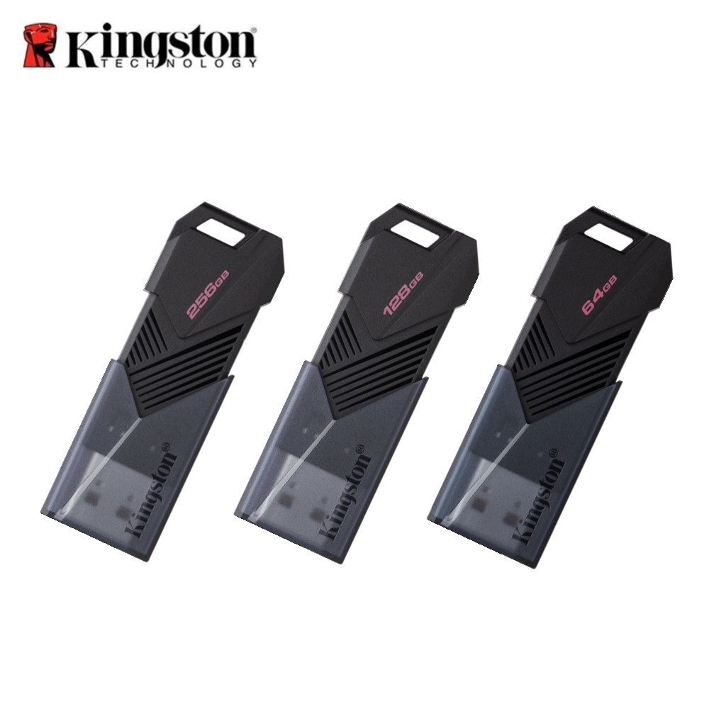 Kingston Pendrive 256GB 128GB 64GB 32GB 16GB 8GB 4GB DataTraveler Exodia Onyx DTXON USB 3.2 Gen1 Flash Drive Com Capa Mó