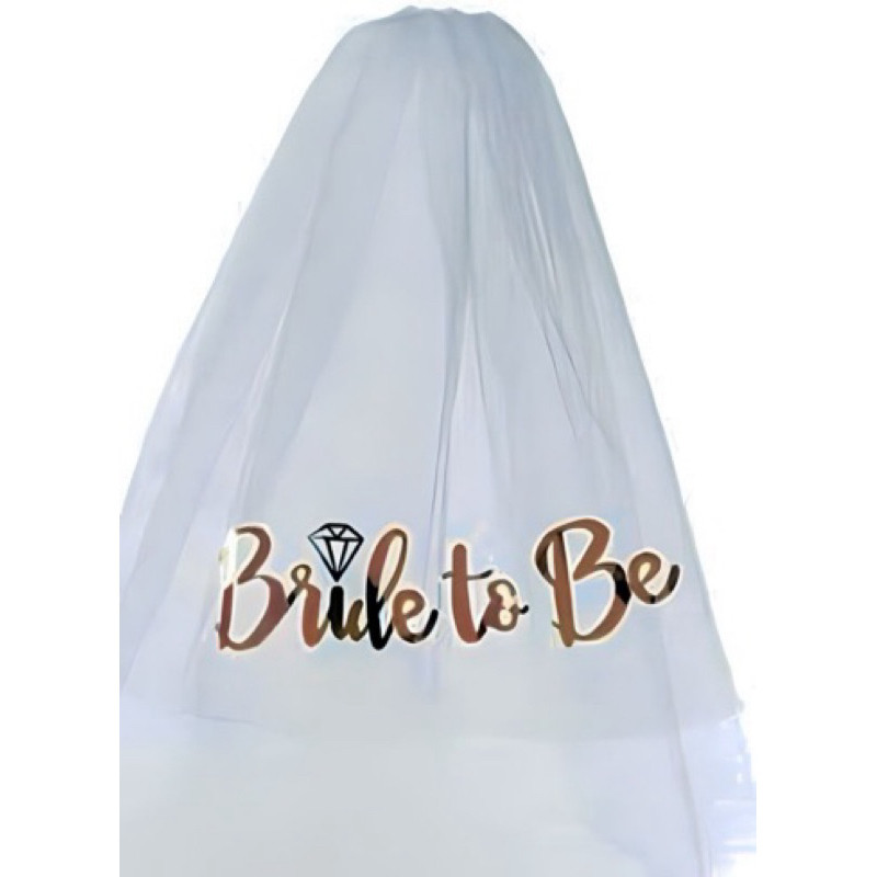 1 véu Bride to be - COR ESCOLHER  - despedida de solteira