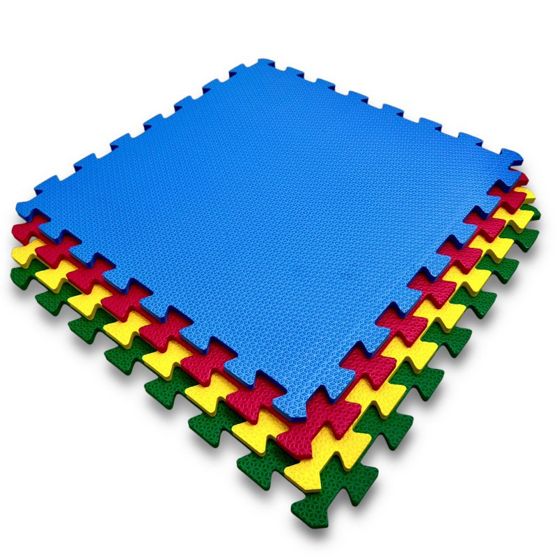 Kit 10 Tapetes Tatame Eva Premium Bebe Infantil Colorido 50x50 10mm Envio Imediato