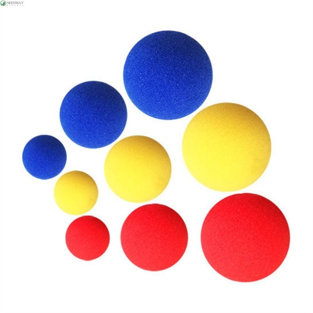 NEEDWAYWA Bola De Esponja De Dedo , Truques De Mágica Truque De Aparência/Vanish , Vermelho Amarelo Azul