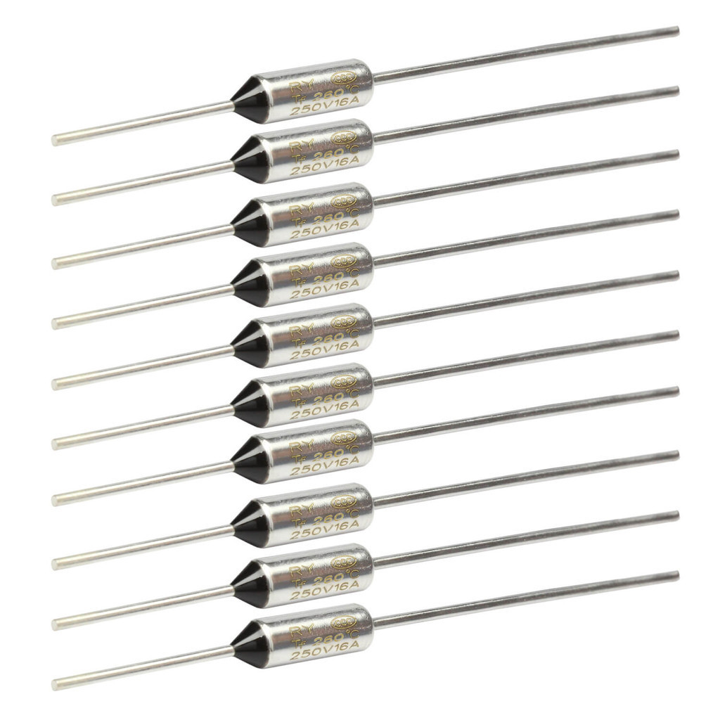 10x Fusível Térmico 16a 260° 260 Graus 110v 127v 220v 250v