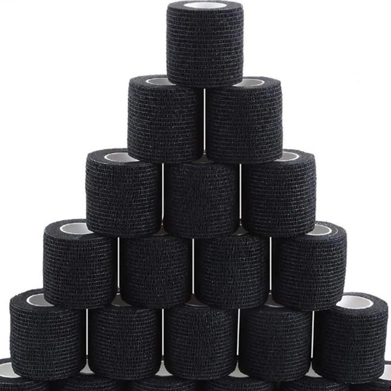 12 Pcs Grip Bandage Embalagem à prova d'água sem fita pulseira de dedo auto-adesivo QNC4 acessórios de proteção