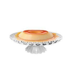 Boleira Lapidada - Suporte Para Doces - Decoração - Transparente 24CM MR