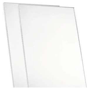 Placa Acrilico Transparente  120X70 cm 2 mm De Espessura