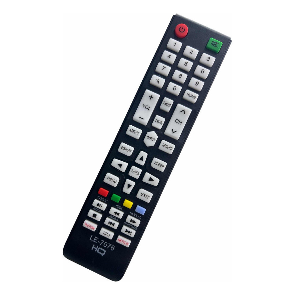 Controle Remoto Para Tv Hq Smart Youtube Netflix Hk320df