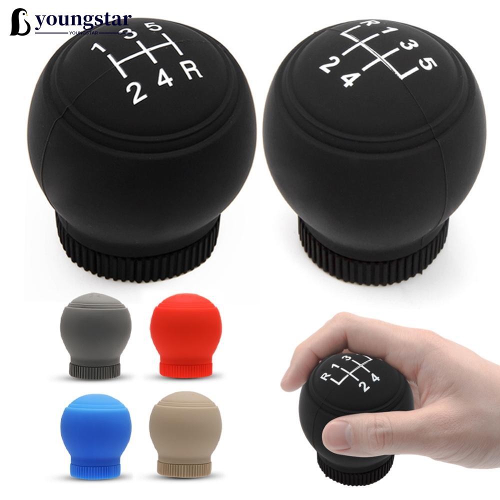 YSR Capa De Silicone Universal Redonda De 5/6 Velocidades Para Carro , Coleiras De Mudança De Cabeça De Engrenagem , Bot