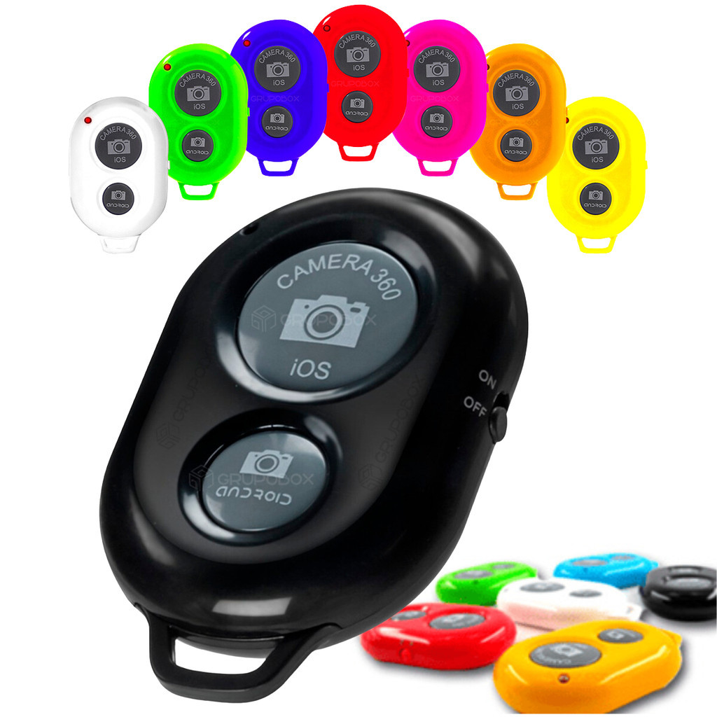 Controle Remoto Shutter Bluetooth Shutter 3.0 Para Tirar Foto  Monopod Tripé