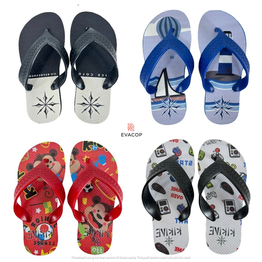 KIT 3 Chinelos SORTIDOS Infantil Menino