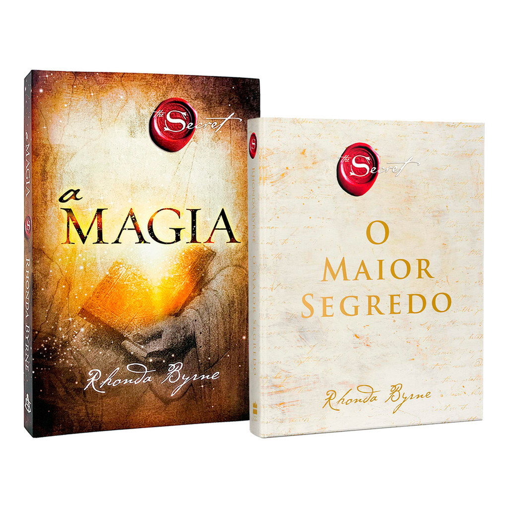 A Magia + O Maior Segredo - Rhonda Byrne - 2 Livros Físicos