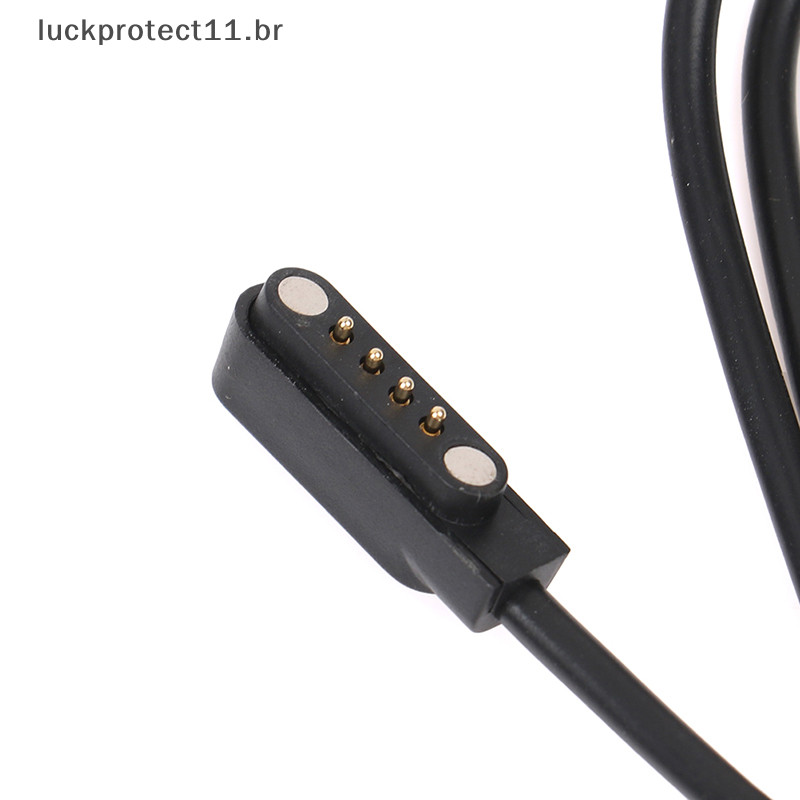 LTBR Cabo Carregador Universal De Smartwatch Relógio Inteligente Magnético De 2 Pinos USB De 4 Para 7,62mm 2,54mm De 4mm ~