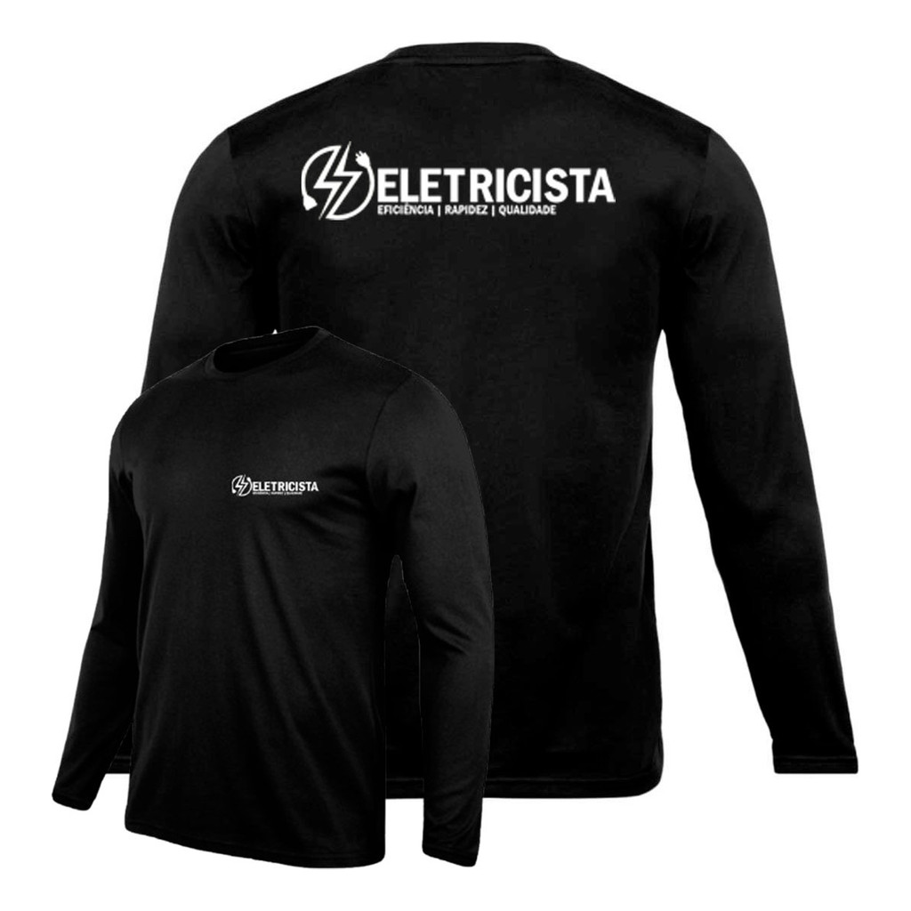 Kit 2 Camiseta Para Eletricista Trabalho Uniforme Pro