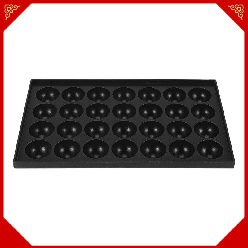 28 Furos 4cm Placa Quente Takoyaki Sem Bastão Em Casa Somente Placas De Alumínio