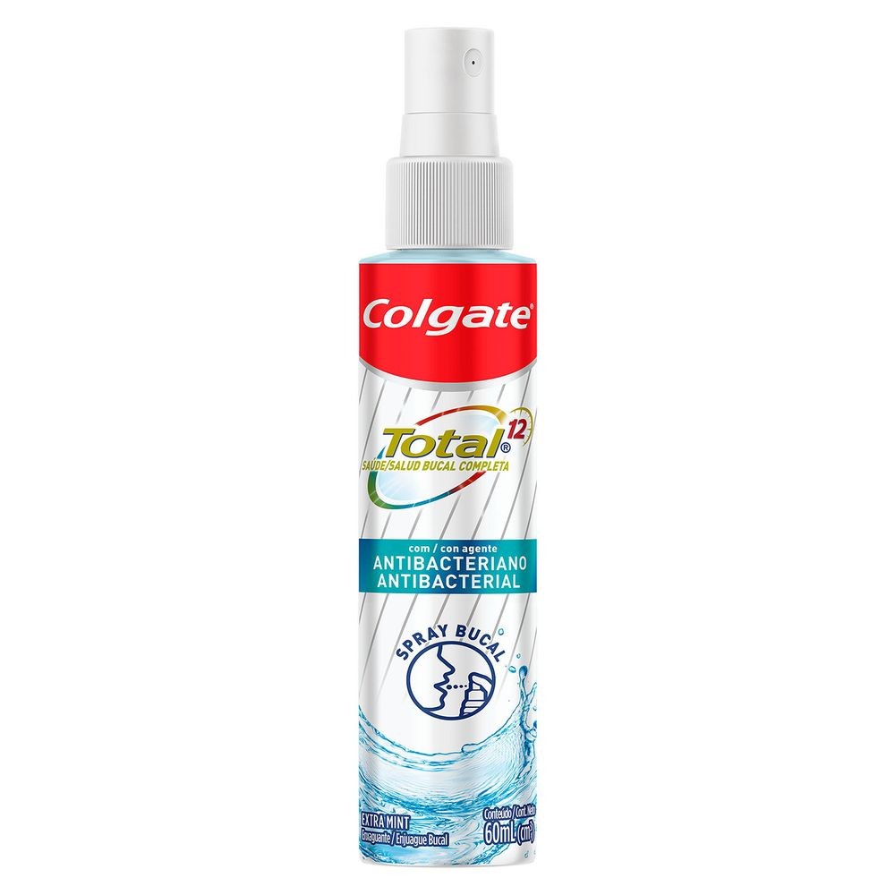 Enxaguante Antisséptico Bucal Colgate Total 12 Spray 60ml