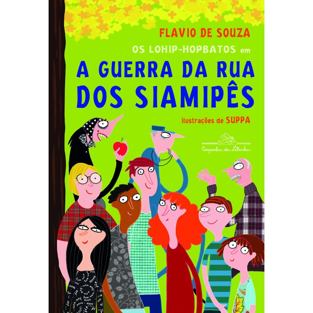 Os lohip-hopbatos em a guerra da rua dos siamipês Livro Leitura Light