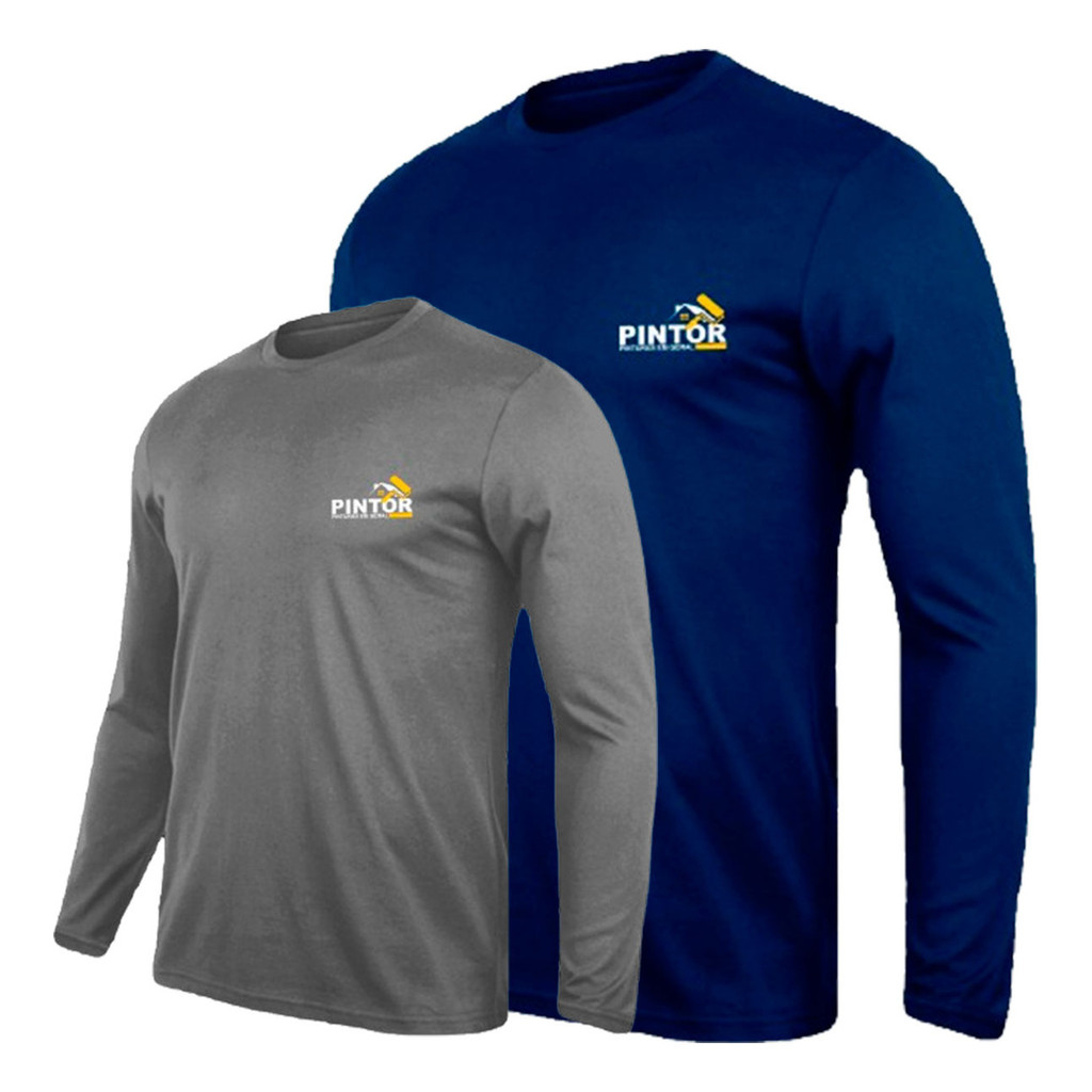 Kit 2 Camisetas Para Pintor Trabalho Uniforme Profissional