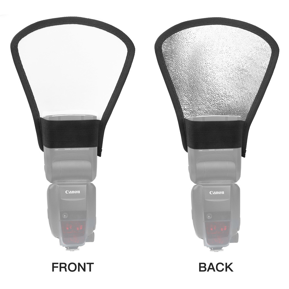 Difusor Rebatedor Refletor Flash Universal para Nikon Canon