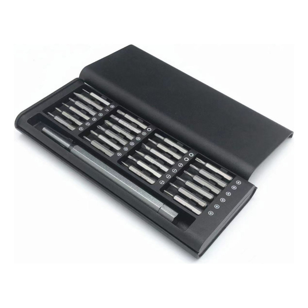 Kit Jogo De Ferramentas 24x1 Chave De Precisão Magnético