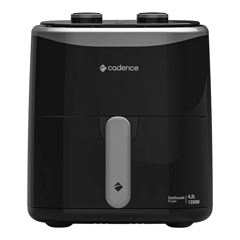 Air Fry Fritadeira Elétrica Sem Óleo 4,2L Cadence FRT420 Antiaderente Delicook Fryer 127V 220V