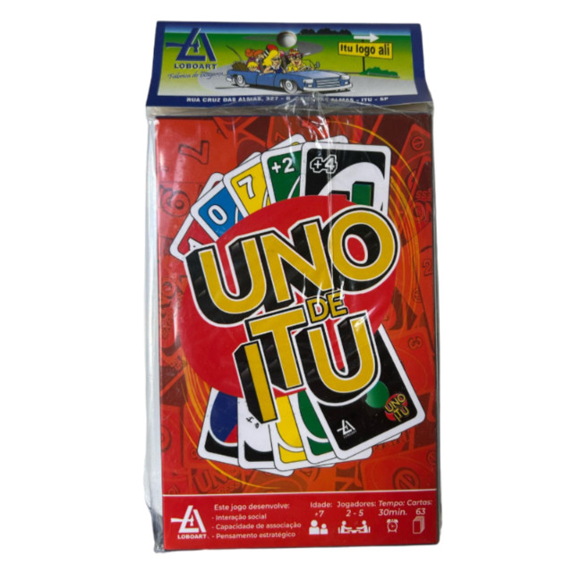 Uno Gigante Enorme de ITU Jogos em Fámilia Brincadeira Diversão Jogo de baralho Uno Amigos Memórias Risadas