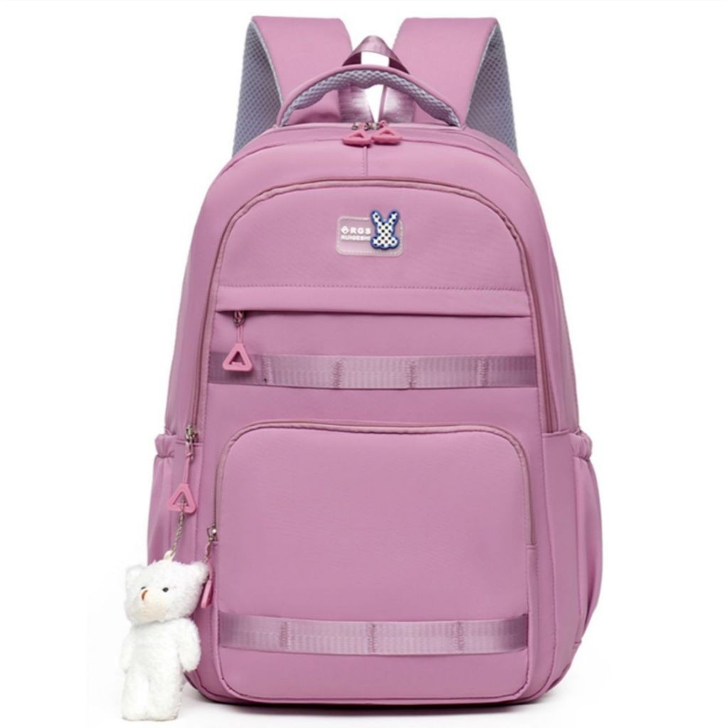 Mochila Bolsa Media Escolar De Grande Capacidade P/ Estudante Feminina Impermeável