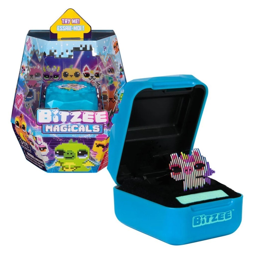 BItzee Magicals Pet Interativo Digital Sunny - Azul