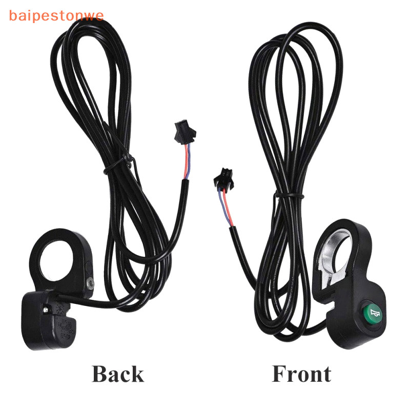 [baipestonwe] Botão De Sinal De Buzina De Plástico Para Motocicleta , Scooter , Bicicleta Universal De 22.5 Mm , Elétric