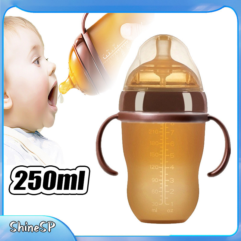 Mamadeiras De Silicone Anti-cólicas Com Toque Naturalwate  Alta qualidade